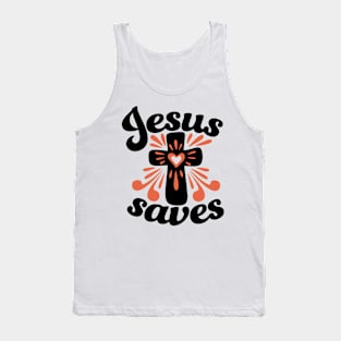 Jesus saves Tank Top